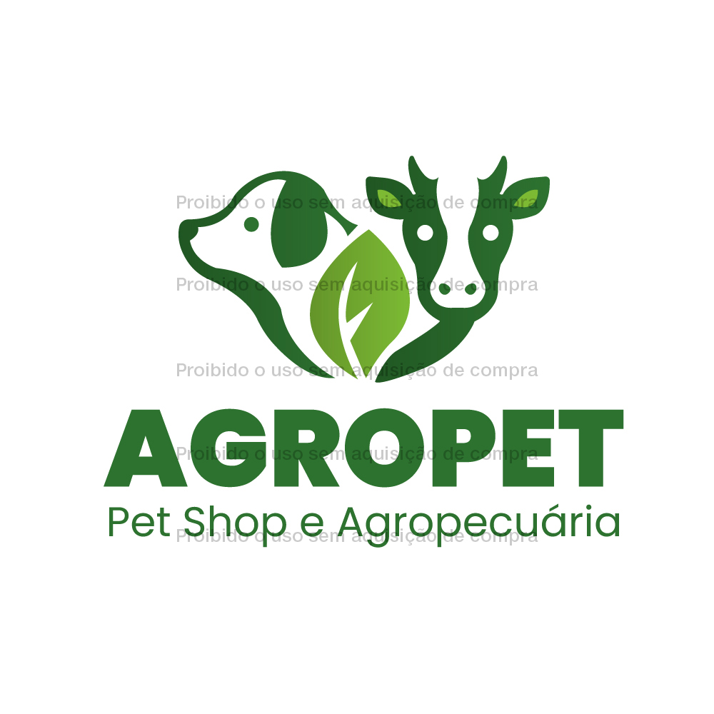 Logomarca pronta para Agropet - Pet Shop e Agropecuária